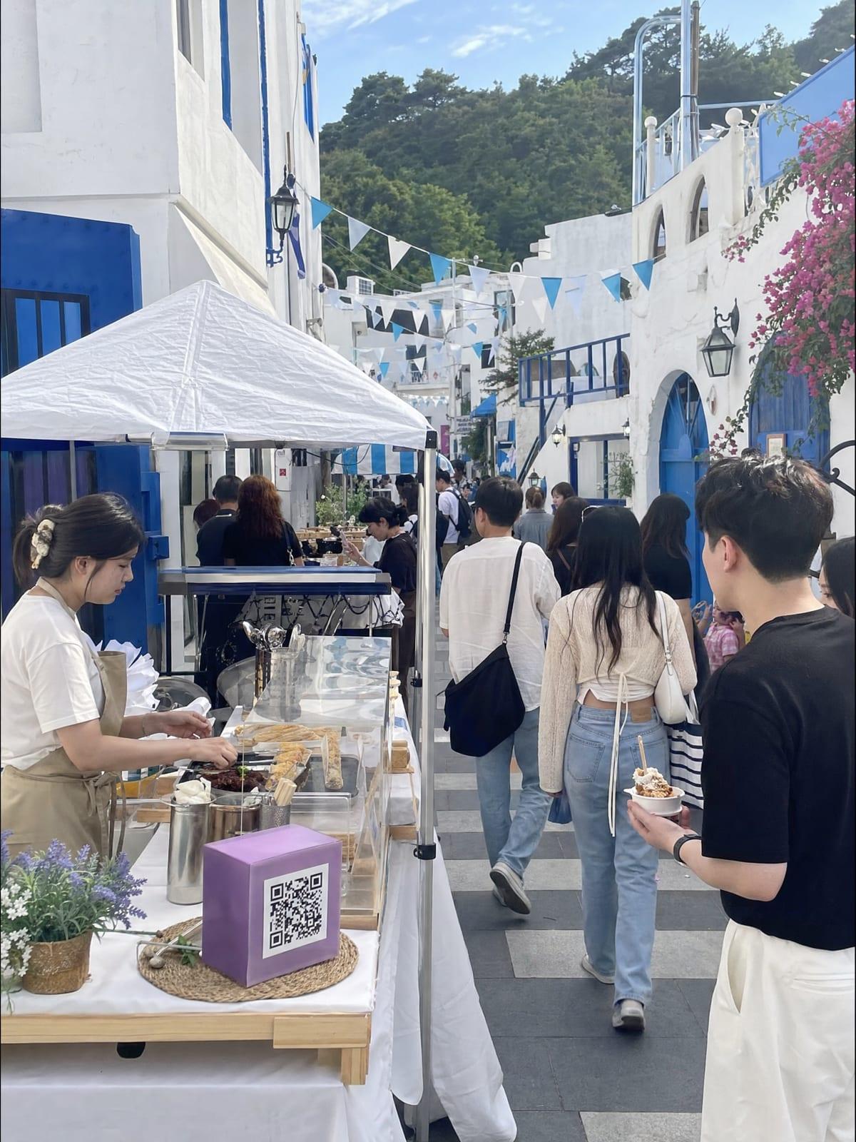 아산지중해마을 도입 현장